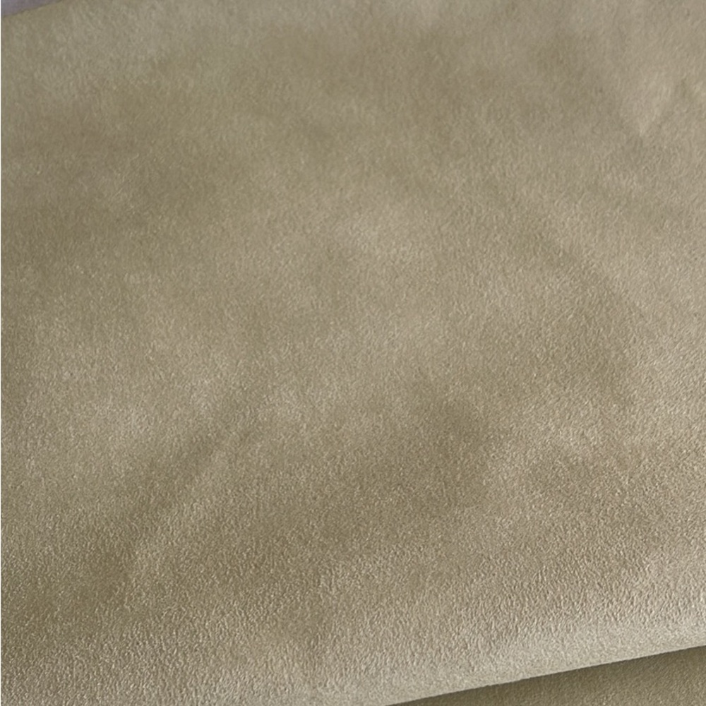 Pale Green Microsuede Upholstery Fabric